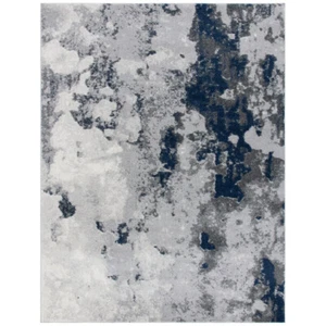 SAFAVIEH Adirondack Collection ADR134N Navy / Grey Rug - Picture 1 of 33