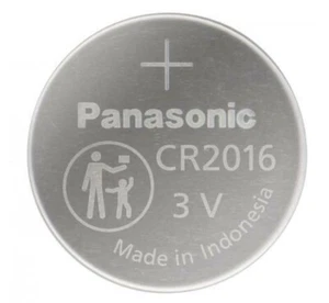 Pila Litio Botón CR2016, 3V 90mAh, Ø20x1,6mm Panasonic, 01-2030 (6 Unidades) - Imagen 1 de 2