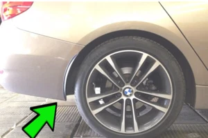 Radlaufverbreiterung CARBON passend für MERCEDES Coupe C215 CL: 2x opt Kotflügel - Bild 1 von 12
