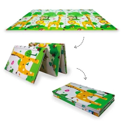 Olivo.shop Tappeto Bambini Gioco Pieghevole, Tappeto per Bambini Giraf/Circ PLAY - Immagine 1 di 4
