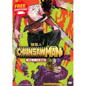 Chainsaw Man Complete Series DVD English Dubbed Region Free shipping - Foto 1 di 2