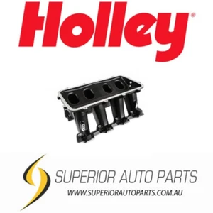 Colector inferior Holley HI-RAM - GM LS1/LS2/LS6-NEGRO 300-226BK - Imagen 1 de 10