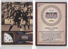 2012 Panini Americana Heroes & Legends /25 Carli Lloyd #69 Rookie RC
