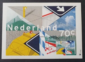 1983 NETHERLANDS NEDERLAND MAXIMUM CARD ANWB TRAFFIC SIGNS R52 - Picture 1 of 1