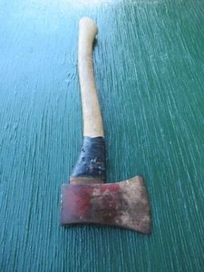 Vintage Tool Axe Hatchet 17+" Long Wooden Handle with 3+" Blade - Picture 1 of 11
