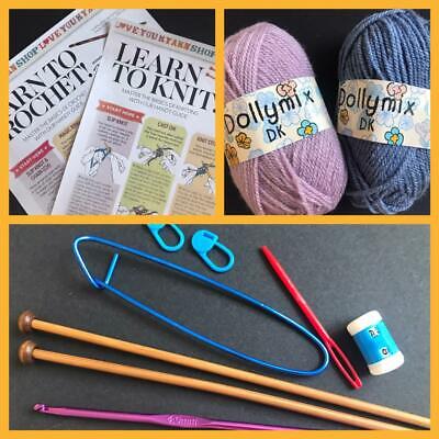 Kit De Punto Para Principiantes Que Aprenden A Hacer Crochet • 5.66€