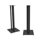 Q Acoustics FS50 Speaker Stands - Pair Bookshelf Supports Stand mount Black 70cm