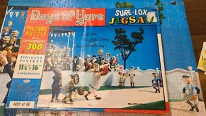 Vintage Sure-Lox Casey At The Bat 300 Piece Puzzle Days Of Yore See Description - Picture 1 of 2