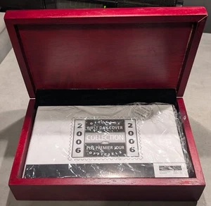 2006 Canada Post Offical First Day Cover Collection FDC Wooden Keepsake Box - Picture 1 of 3