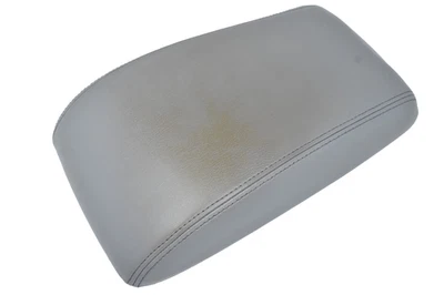 DEFECTO 05-09 Buick LaCrosse Consola Central Gris Cuero Apoyabrazos Tapa 13.5" OEM Foto 1 de 4