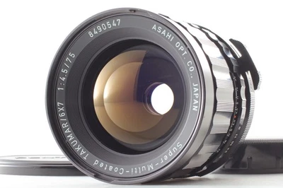 [MINT] Pentax SMC Takumar 75mm f/4.5 Wide Angle Lens for 67 67II from JAPAN - Image 1 of 4