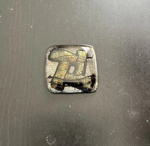 Vintage Fused Glass Art Piece 1.5x1.5” - Picture 1 of 3