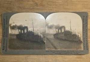 StereoView Of Laviathan Returning To FRANCE        # 19130 By Keystone  - Picture 1 of 5