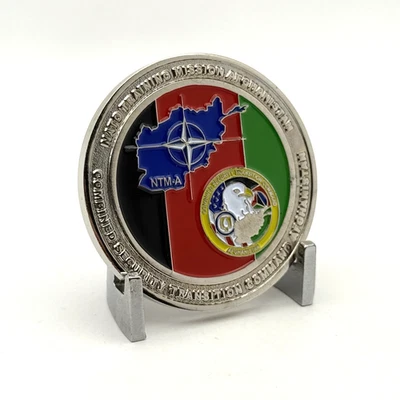 CHALLENGE COIN - NATO Training Mission Afghanistan Regional Support Command - Image 1 of 2
