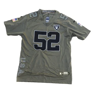 Nike On Field Khalil Mack #52 Trikot Herren MEDIUM USA Veteranen Military Raiders - Bild 1 von 11