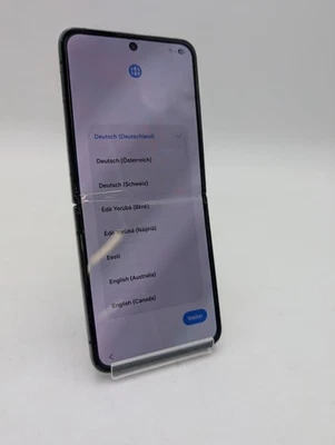 Samsung Galaxy Z Flip 4 5G 256GB [Dual-Sim] graphite [sehr gut] [DEFEKT] - Bild 1 von 3