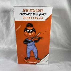 2019 Baltimore Orioles Country Boy Bird Bobblehead Member Exclusive - Picture 1 of 8