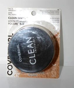 Covergirl #130 TRANSLUCENT MEDIUM WARM sauber unsichtbar lose Puder 0,63 Unzen - Bild 1 von 2