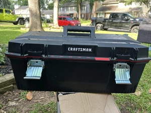 Craftsman Pro 28 Inch Plastic Toolbox - Picture 1 of 6