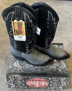 Laredo Cowboystiefel Herren 11D Eidechsenmuster Budapester Western spitz zulaufend 6782 NEU - Bild 1 von 11