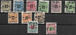 Danimarca lotto di Michel n. 84 - 96 timbrati - Foto 1 di 1