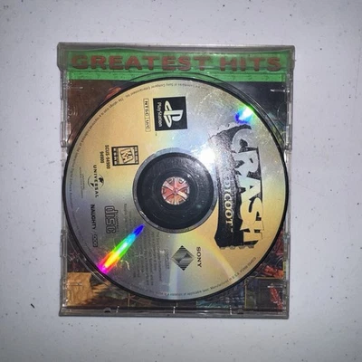 Crash Bandicoot -- Greatest Hits (Sony PlayStation 1, 1996) Disc Only - Image 1 of 3