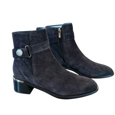 Jimmy Choo Noor 45 Café Marrón Terciopelo Gamuza Botines NUEVOS EU 39.5 US 9.5 Foto 1 de 4