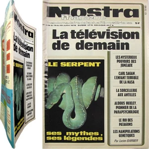 Nostra Nr. 328 1978 Magazin Mystery News Aldous Huxley Serpent Patagons - Bild 1 von 13