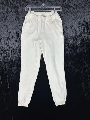 Calça de lã branca The North Face joggers meninas XL academia casual ao ar livre - Imagem 1 de 4