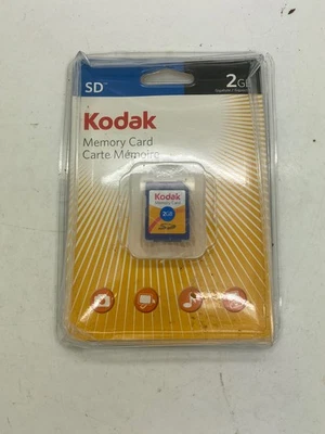 NOS Kodak 2GB SD Memory Card  2008  KPSD2GBC Sealed - Image 1 of 2