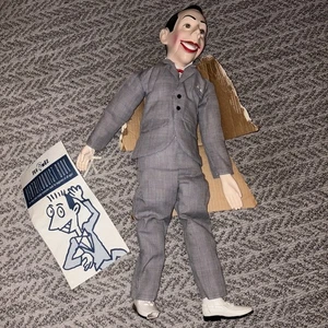 VINTAGE VENTRILOQUIST PEE WEE Herman Dummy doll 26”  - Picture 1 of 5