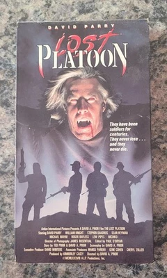 Lost Platoon VHS 1990 AIP Home Video RARE OOP HTF  - Image 1 of 4