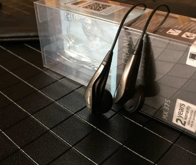 HOT Genuine Sennheiser MX375 In-Ear Headphones Earphones - Black New - Image 1 of 3