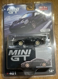 Mini GT 1:64 Porsche 911 GT2 RS, schwarz, #401, NEU & versiegelt MiJo Exclusives - Bild 1 von 6