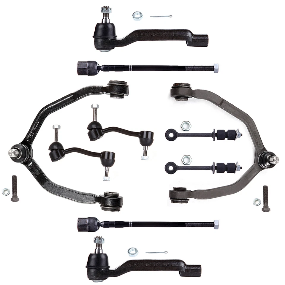 10PCS Front & Rear Sway Bars Upper Control Arms Steering Fits Mercury Cougar - Image 1 of 1