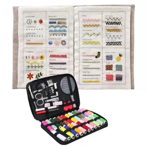 DIY Stitch Book Creative Embroidery Stitches Book for Beginners (Style A Set) - Picture 1 of 3