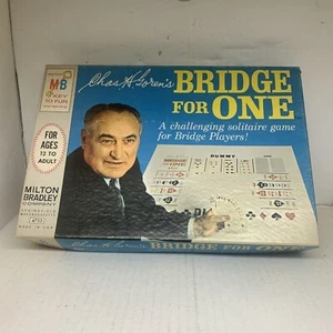 Vintage 1967 Milton Bradley Bridge For One Game #4753 Chas Goren - Picture 1 of 6