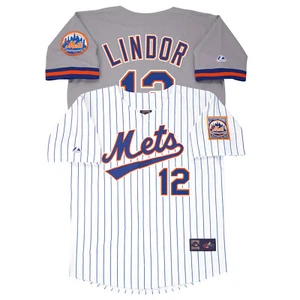 Francisco Lindor 1993-1994 New York Mets Cooperstown Home Away Throwback Trikot - Bild 1 von 10