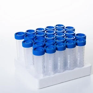 TUBOS CENTRÍFUGOS INFERIORES CÓNICOS BIOLOGIX 50ml con sello de enchufe, 500 piezas/estuche - Imagen 1 de 7