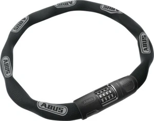 Abus 8808C Chain Lock - Combination, 2.8', 8mm Square, Black - Picture 1 of 1