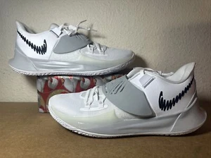 2020 Nike Kyrie Low 3 TB Promo Team White/Black CW4147 102 Box W/O Lid Dallas - Picture 1 of 7