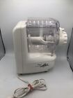 POPEIL AUTOMATIC PASTA MAKER. WITH Attachments-tested & works