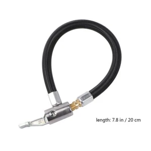 Self-Locking Car Truck Air Rubber Hose Lock Clip On Chuck Tyre Tire Inflator - Picture 1 of 7