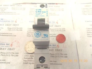 GE/General Electric C40 40Amp Single Pole Circuit Breaker - Imagen 1 de 2