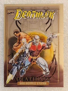 DEATHLOK FC-1 2024 Marvel Masterpieces '92 Platinum FANTASTIC COVERS - Picture 1 of 2