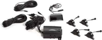 NEW SENSESTAT WIRELESS OBSTACLE PARKING REAR DETECTION SYSTEM 4-SENSOR KIT  - Image 1 of 4