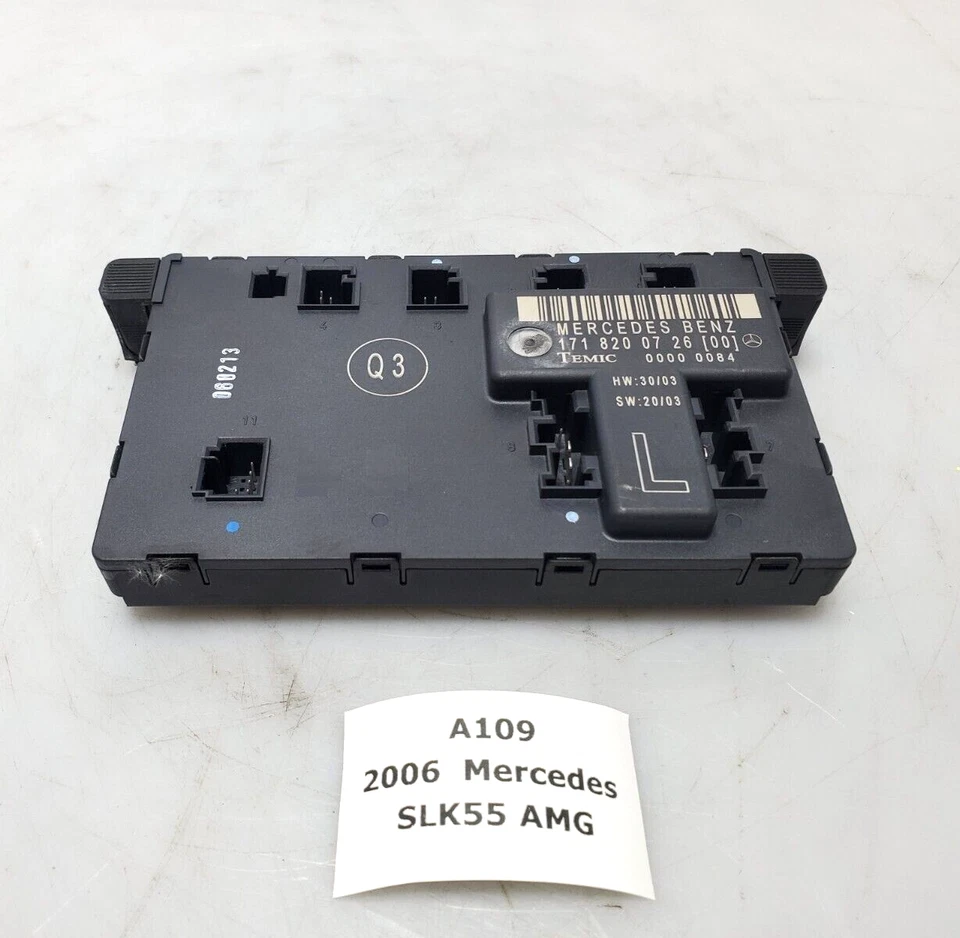 ✅ Módulo de control de puerta del conductor delantero izquierdo AMG Mercedes R171 SLK55 2005-2011 fabricante de equipos originales Foto 1 de 4