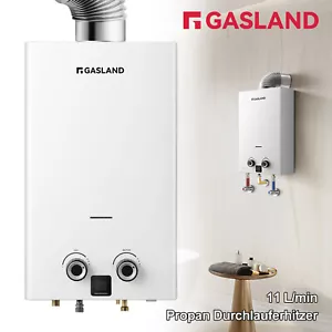GASLAND Indoor 50 mbar Öko-Propan-Durchlauferhitzer 10 Liter 22 kW LPG Gasdusche - Bild 1 von 8
