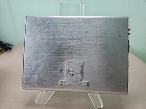 Amplificador Clif Designs Old School CD4.4LE plateado incorporado crossover K16 - Imagen 1 de 11