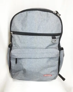 Skip+ Hop Duo Diaper Backpack Grey - Picture 1 of 6